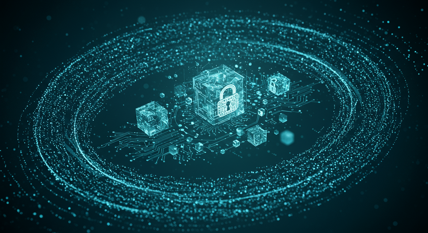 Abstract representation of Homomorphic Encryption